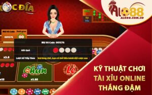 Kỹ thuật chơi tài xỉu online thắng đậm